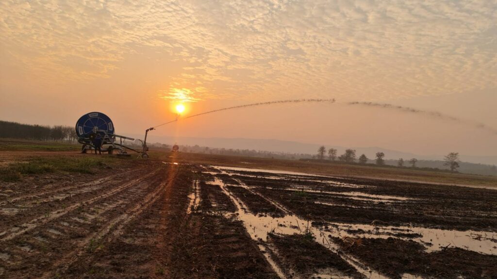 Air Management and Control in Reel Hose Irrigation Systems